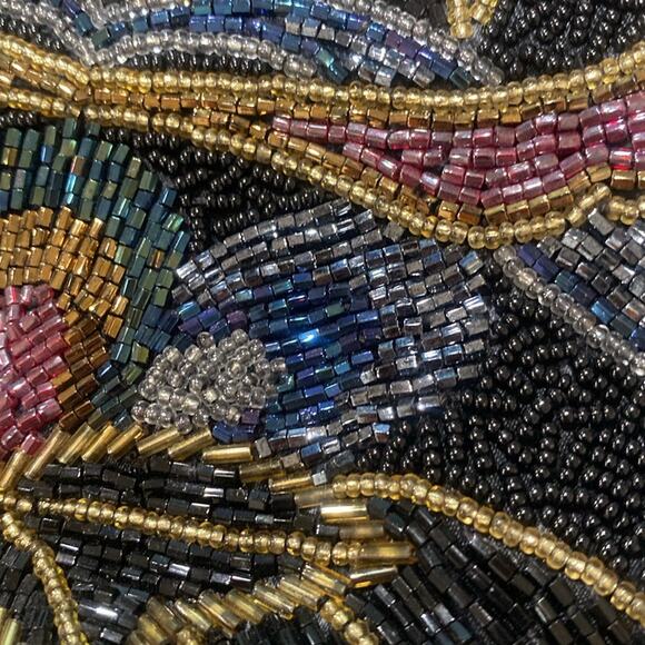 Magid vintage black Beaded Bag - Picture 7 of 7